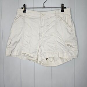 Hollestermom Shorts Ultra High Rise Size 4 Medium Beige Pockets